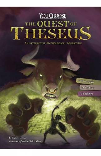 The Quest of Theseus: An Interactive Mythological Adventure - Blake Hoena - Carolyn Arcabascio