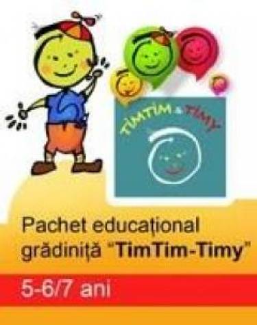 Pachet educational - TimTim -Timy 5-6/7 ani | Georgeta Toma