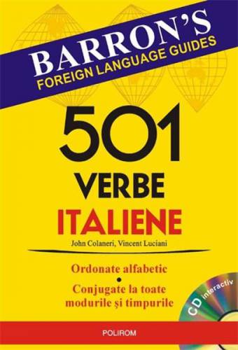 501 verbe italiene (contine CD) | John Colaneri - Vincent Luciani