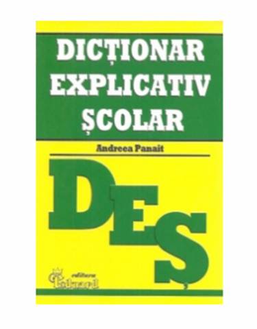 Dictionar explicativ scolar | Andreea Panait