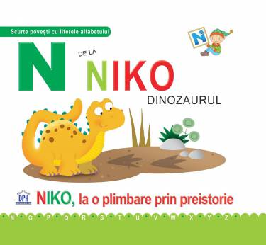 N de la Niko - dinozaurul | Greta Cencetti - Emanuela Carletti
