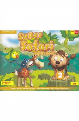 Super Safari 2 Pupil‘s Book Limba engleza - Grupa mare + CD - Herbert Puchta