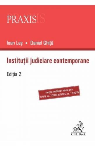 Institutii judiciare contemporane Ed2 - Ioan Les - Daniel Ghita