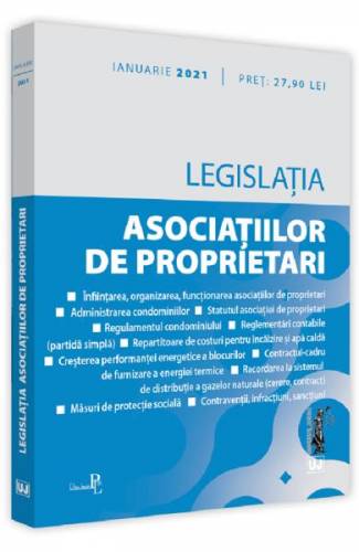 Legislatia asociatiilor de proprietari Act ianuarie 2021