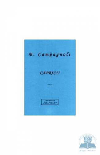Capricii pentru viola Opus 22 - B Campagnoli