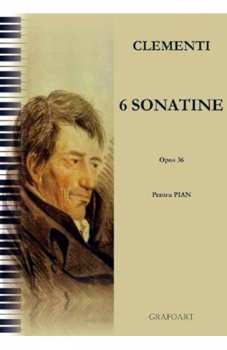 6 sonatine pentru pian Opus 36 - Clementi