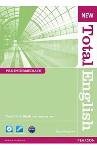 New Total English Pre-Intermediate Teacher‘s Book and Teacher‘s Resource CD - Diane Naughton